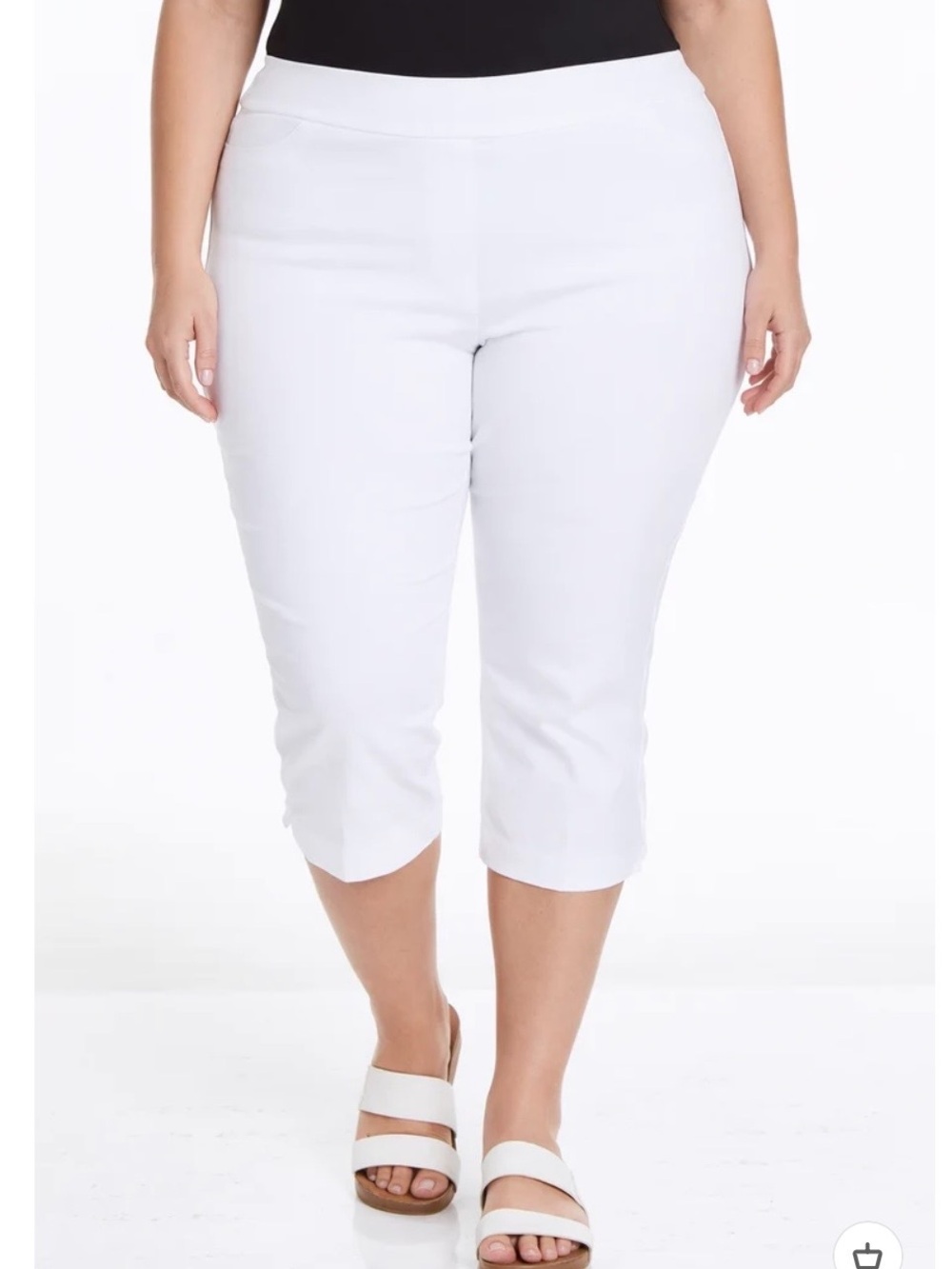 Slim-sation cropped stretch pants